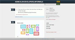 Desktop Screenshot of d2d.semicolondev.com